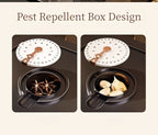 Airtight Rice Container with Measuring Cup, Large Moisture-Proof Rice Dispenser for Rice, Grains
