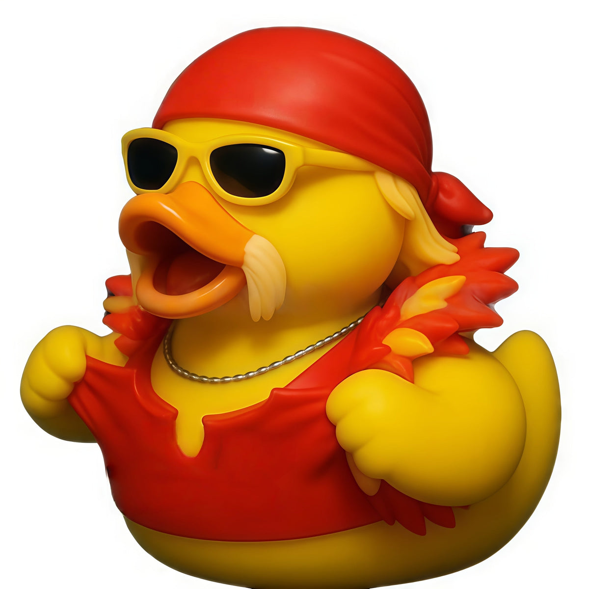 Resin Duck Figurine Decorative Statue - Holiday Themed Ornament for Halloween, Christmas for Garden, Patio and Yard Use