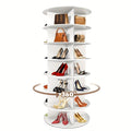 7-Tier Shoe Racks And Shoe Organizers with 360° Swivel for Entryway