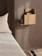 Stagger Shelf - Square - Oiled Oak