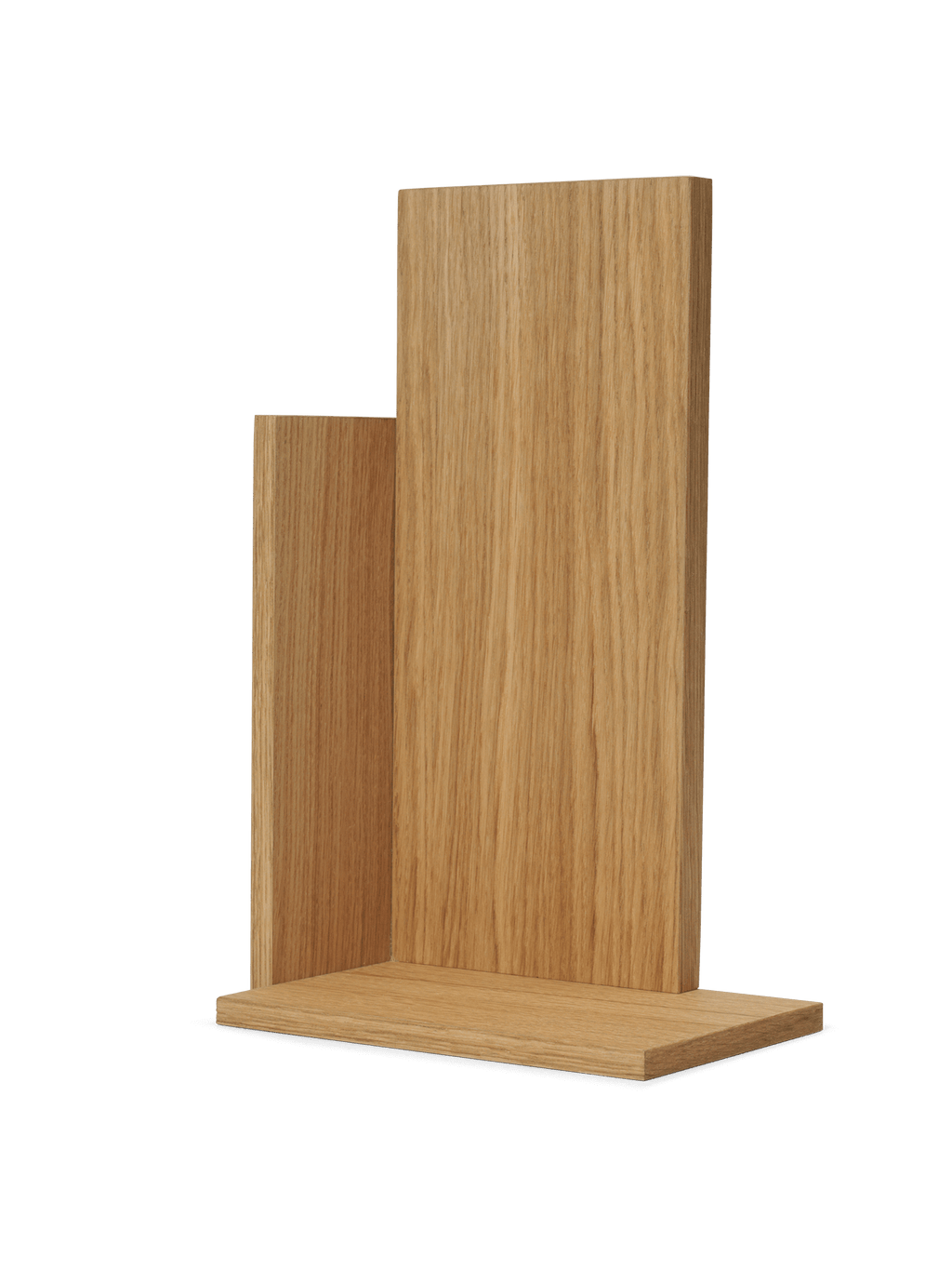Stagger Shelf - Tall - Oiled Oak