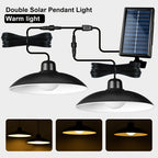 Solar Pendant Light Indoor Outdoor Hanging Light Fixture 3200mAh Rechargeable - 3 Brightness for an Everyday Personal Care Routine