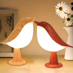Magpie Bird Desk Lamp 2 Pack 16 Color Dimmable Cordless Night Light USB Charging Touch for Entryways, Bedrooms and Living Spaces