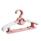 Adjustable Kids Clothes Hangers in 20 or 60-Piece Packs, 11–14 Inch Width Range and Four Nursery Colors