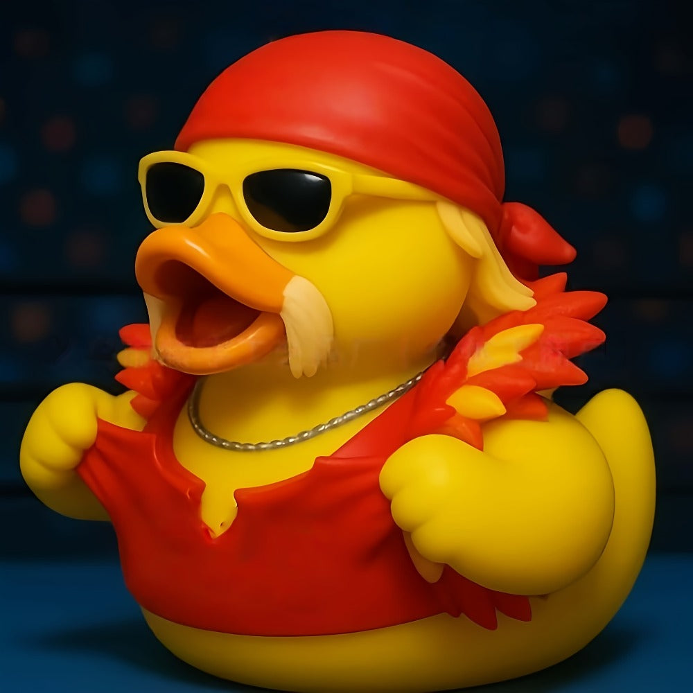 Resin Duck Figurine Decorative Statue - Holiday Themed Ornament for Halloween, Christmas for Garden, Patio and Yard Use