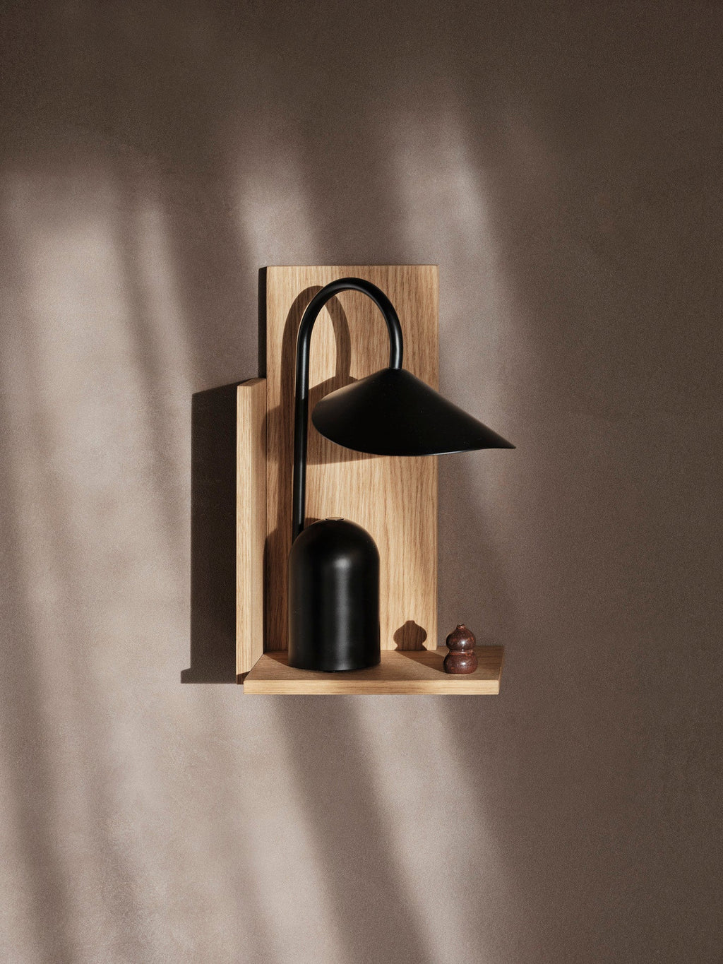 Stagger Shelf - Tall - Oiled Oak