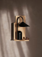Stagger Shelf - Tall - Oiled Oak