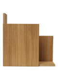 Stagger Shelf - Square - Oiled Oak