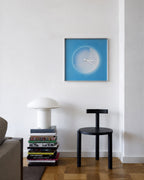 Luna Phase Art Clock