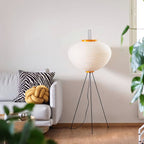 Akari 10A Rice Paper Floor Lamp, Japanese style, suitable for study, bedroom, and living spaces