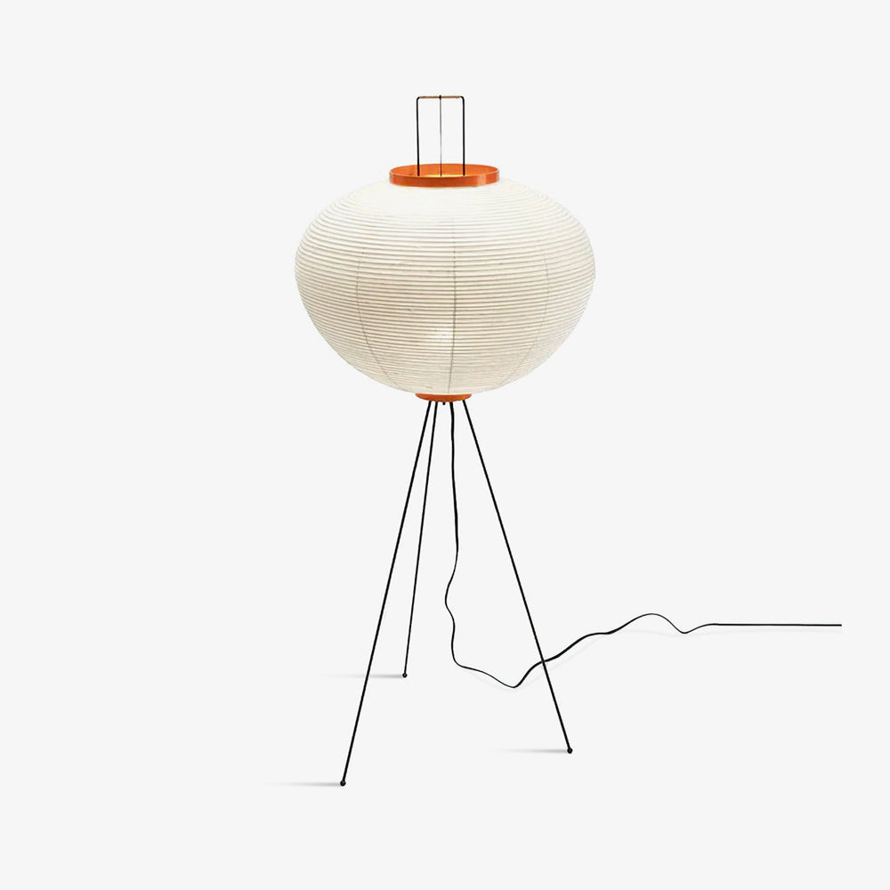 Akari 10A Rice Paper Floor Lamp, Japanese style, suitable for study, bedroom, and living spaces