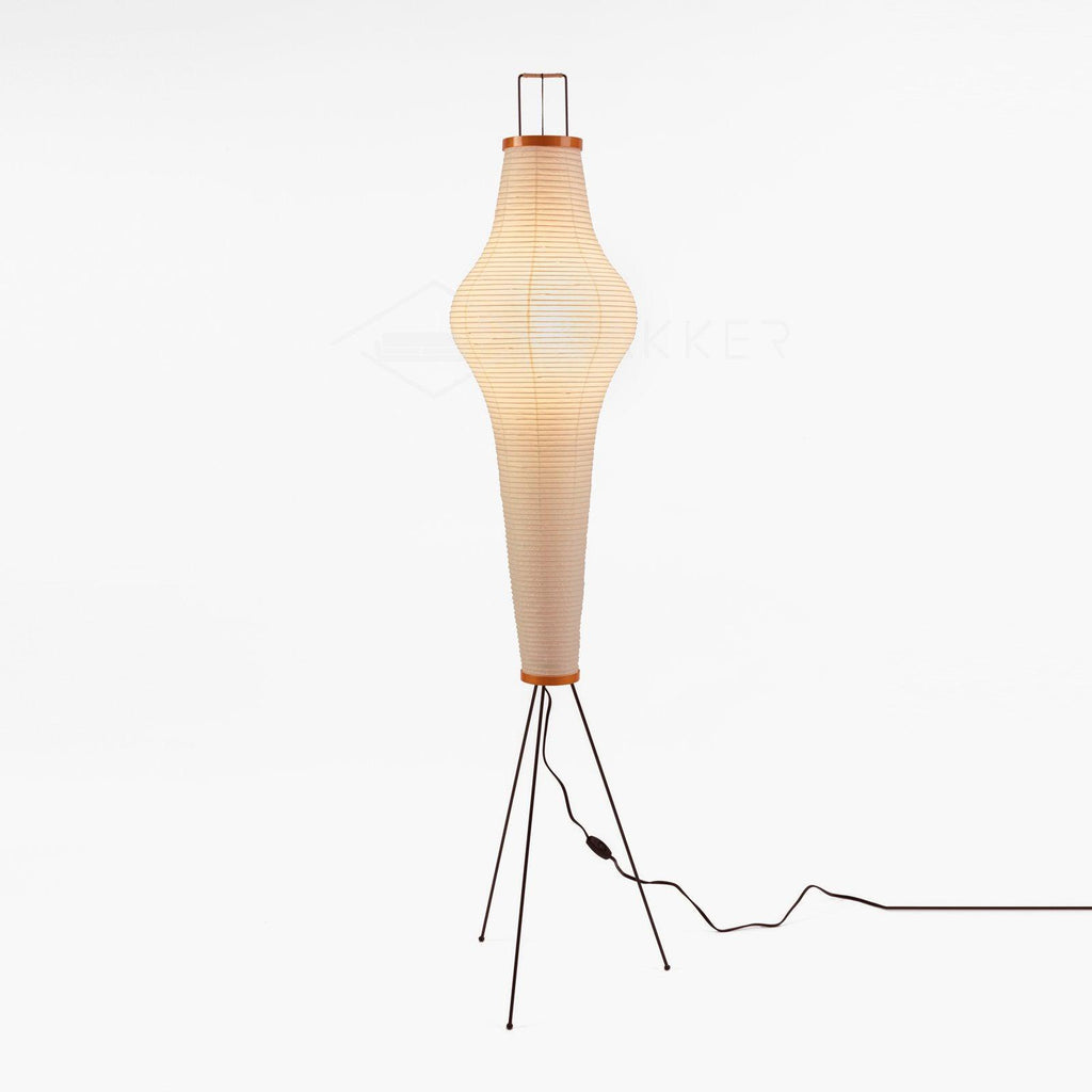 Akari 10A Rice Paper Floor Lamp, Japanese style, suitable for study, bedroom, and living spaces