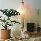 Akari 10A Rice Paper Floor Lamp, Japanese style, suitable for study, bedroom, and living spaces