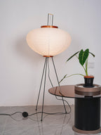 Akari 10A Rice Paper Floor Lamp, Japanese style, suitable for study, bedroom, and living spaces