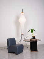 Akari 10A Rice Paper Floor Lamp, Japanese style, suitable for study, bedroom, and living spaces