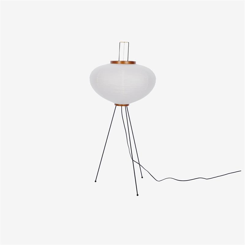 Akari 10A Rice Paper Floor Lamp, Japanese style, suitable for study, bedroom, and living spaces