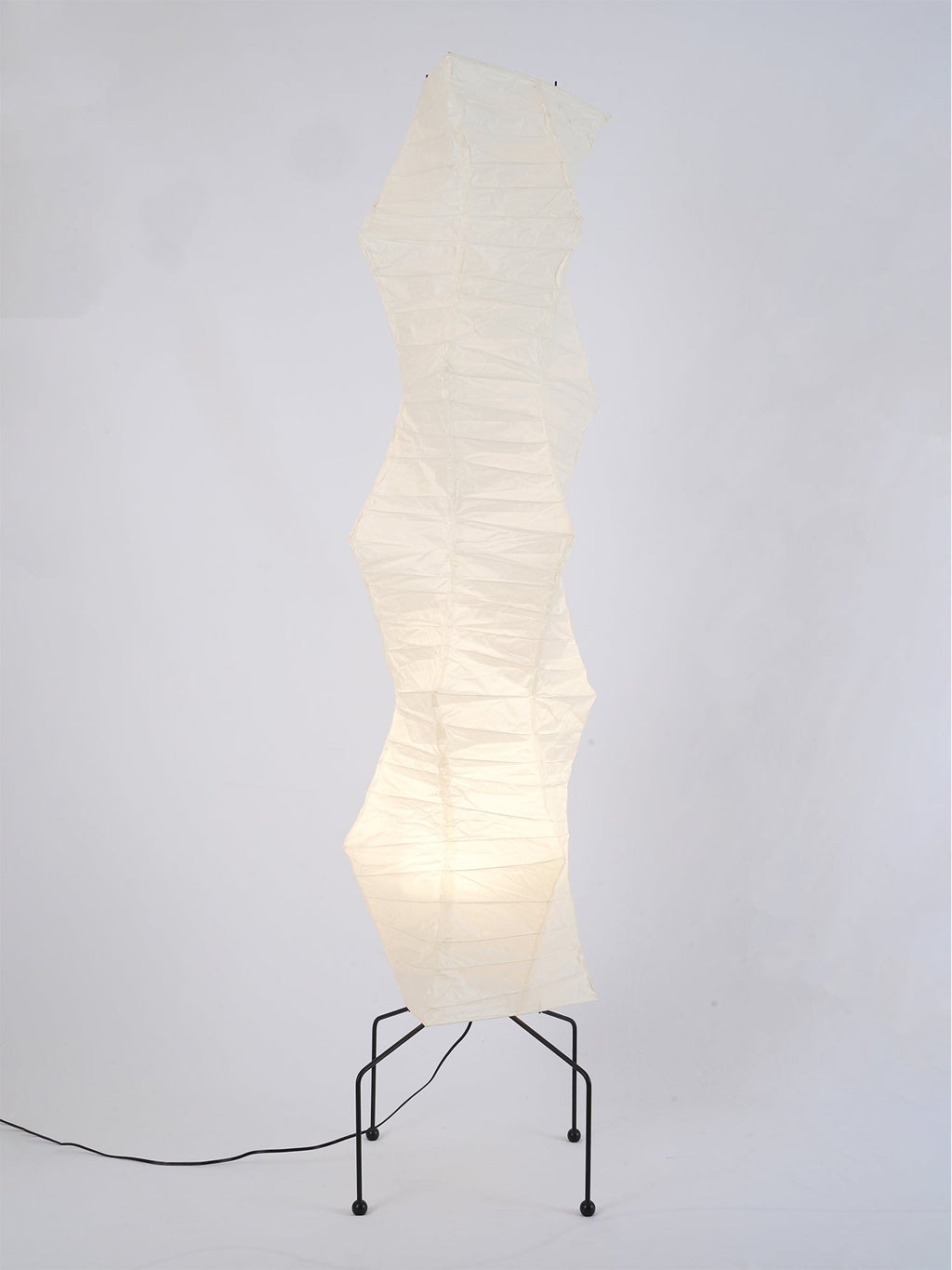 Akari 10A Rice Paper Floor Lamp, Japanese style, suitable for study, bedroom, and living spaces