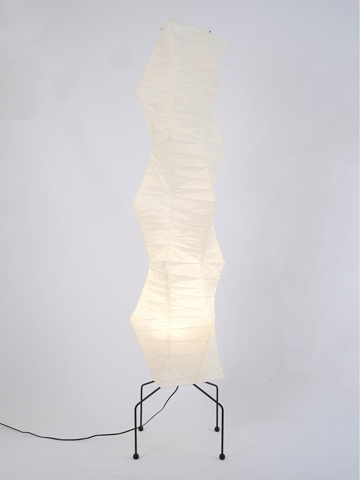 Akari 10A Rice Paper Floor Lamp, Japanese style, suitable for study, bedroom, and living spaces
