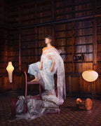 Akari 10A Rice Paper Floor Lamp, Japanese style, suitable for study, bedroom, and living spaces