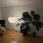 Akari 10A Rice Paper Floor Lamp, Japanese style, suitable for study, bedroom, and living spaces