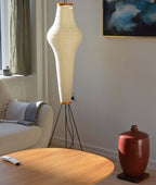 Akari 10A Rice Paper Floor Lamp, Japanese style, suitable for study, bedroom, and living spaces
