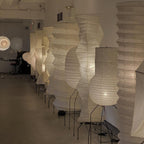 Akari 10A Rice Paper Floor Lamp, Japanese style, suitable for study, bedroom, and living spaces