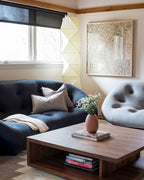 Akari 10A Rice Paper Floor Lamp, Japanese style, suitable for study, bedroom, and living spaces