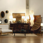 Akari 10A Rice Paper Floor Lamp, Japanese style, suitable for study, bedroom, and living spaces