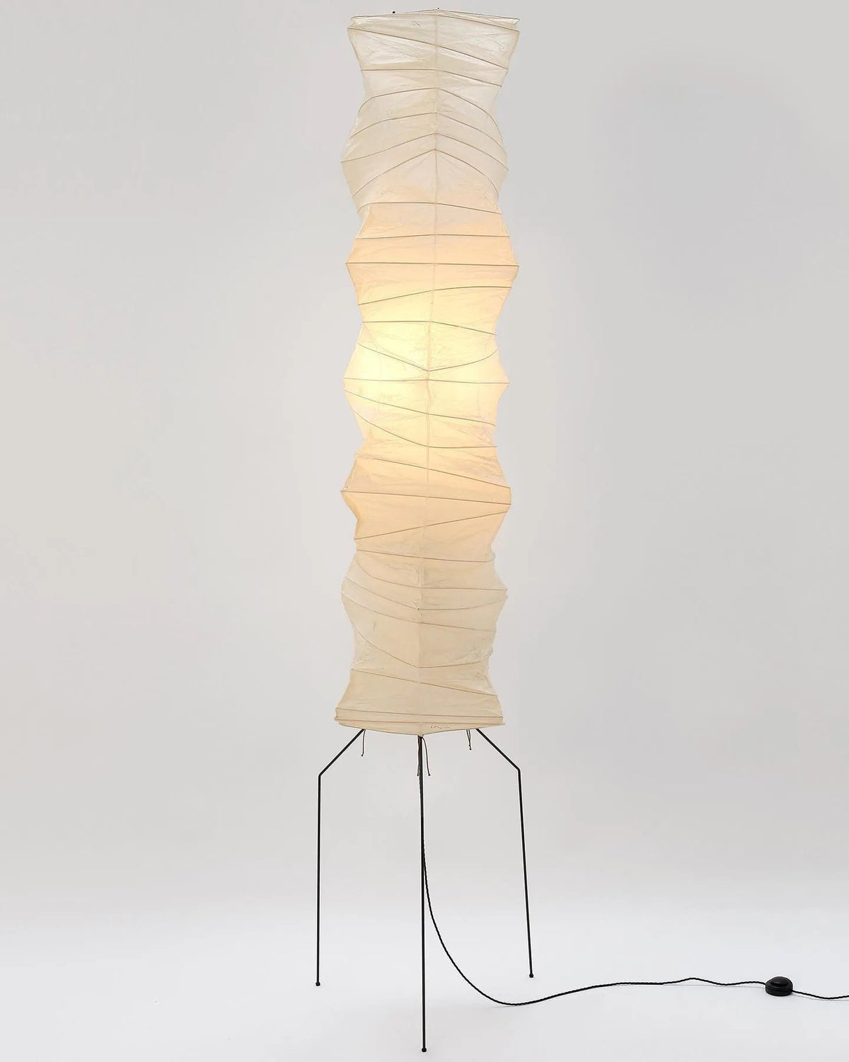 Akari 10A Rice Paper Floor Lamp, Japanese style, suitable for study, bedroom, and living spaces
