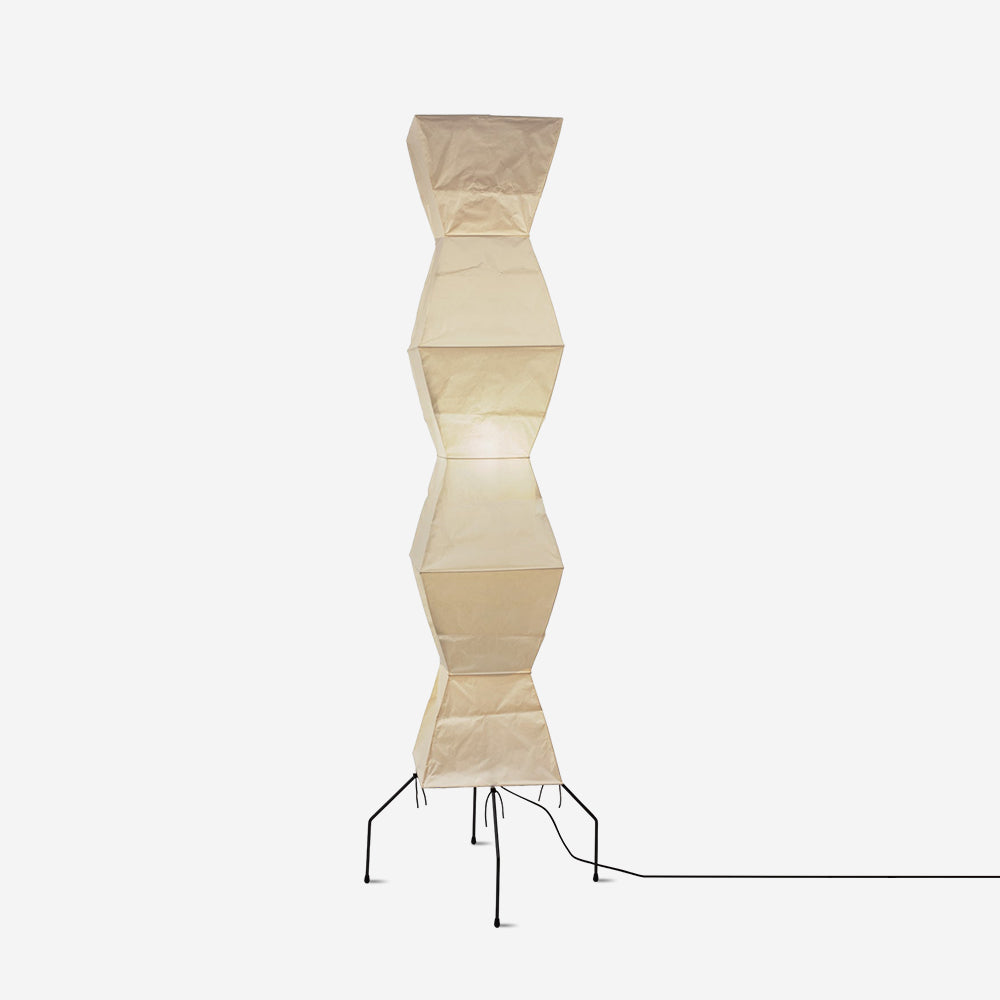 Akari 10A Rice Paper Floor Lamp, Japanese style, suitable for study, bedroom, and living spaces