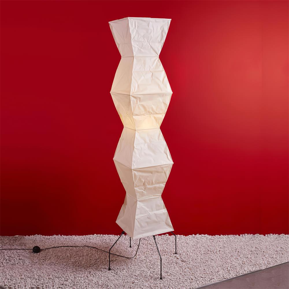 Akari 10A Rice Paper Floor Lamp, Japanese style, suitable for study, bedroom, and living spaces