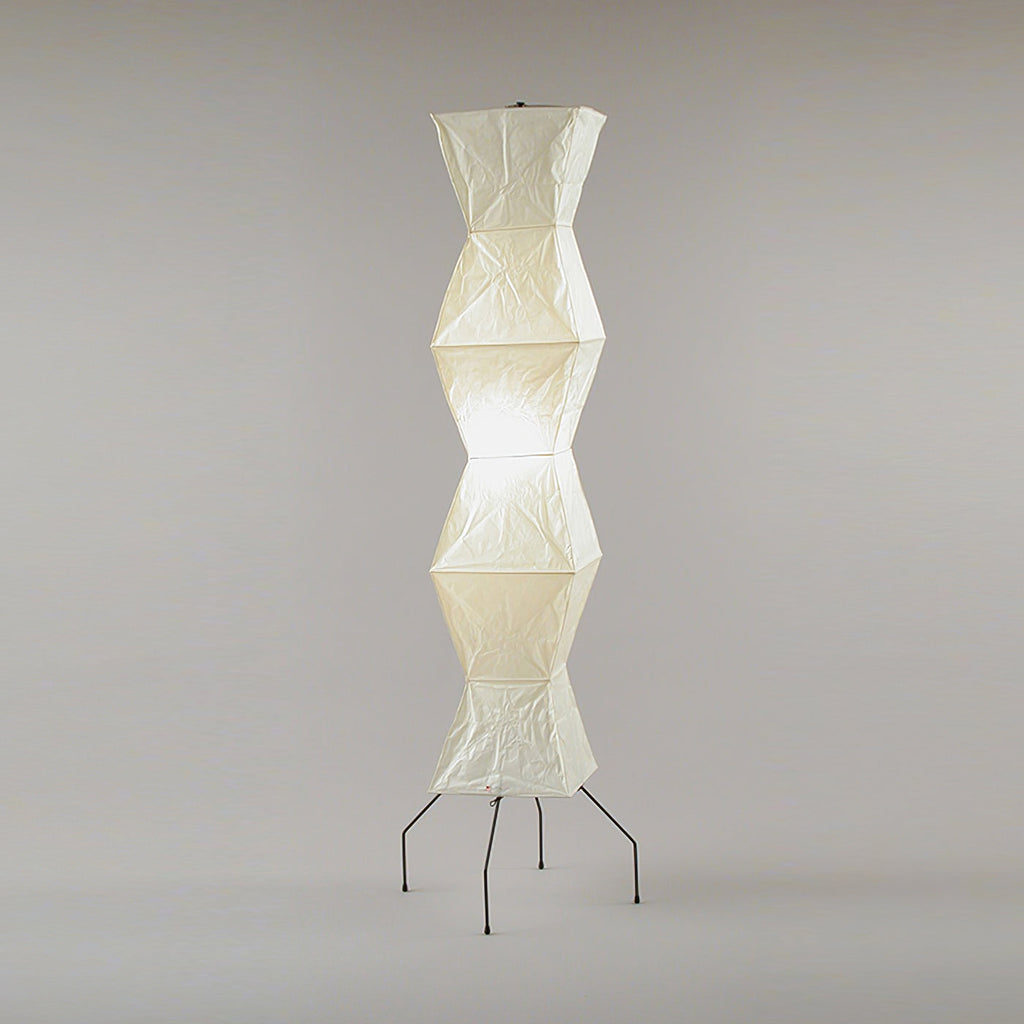 Akari 10A Rice Paper Floor Lamp, Japanese style, suitable for study, bedroom, and living spaces