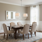 Chapman Classic 6-Light Chandelier, Transitional style, suitable for dining rooms and entryways