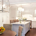 Chapman Classic 6-Light Chandelier, Transitional style, suitable for dining rooms and entryways