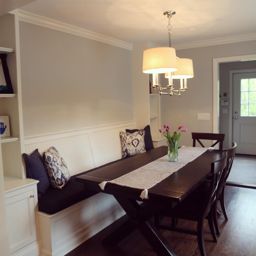 Chapman Classic 6-Light Chandelier, Transitional style, suitable for dining rooms and entryways