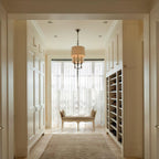 Chapman Classic 6-Light Chandelier, Transitional style, suitable for dining rooms and entryways