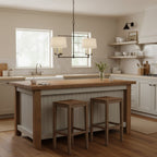 Chapman Classic 6-Light Chandelier, Transitional style, suitable for dining rooms and entryways