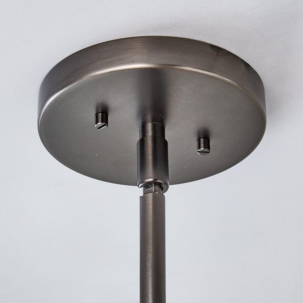 Eliza 6-Light Brass Chandelier, minimalist style, suitable for residential dining room and foyer