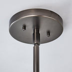 Eliza 6-Light Brass Chandelier, minimalist style, suitable for residential dining room and foyer