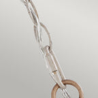 Hartsville 6-Light Chandelier, French country style, suitable for entryways and dining rooms