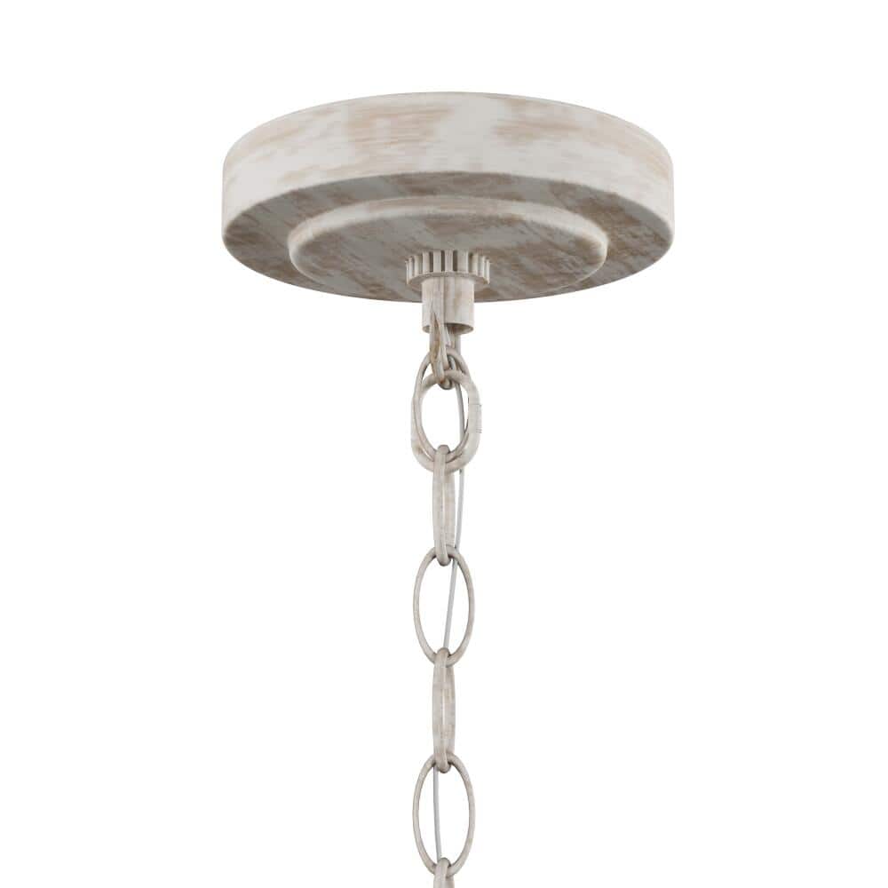 Hartsville 6-Light Chandelier, French country style, suitable for entryways and dining rooms