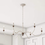 Hartsville 6-Light Chandelier, French country style, suitable for entryways and dining rooms