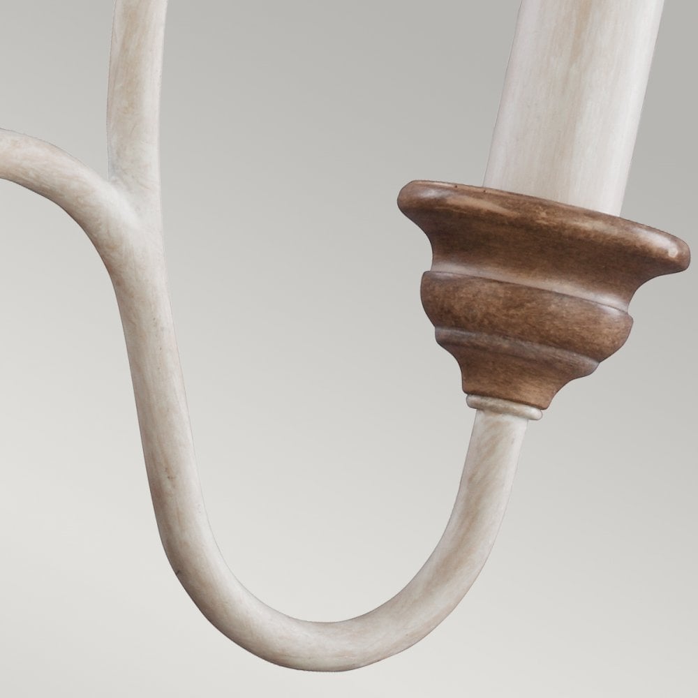 Hartsville 6-Light Chandelier, French country style, suitable for entryways and dining rooms