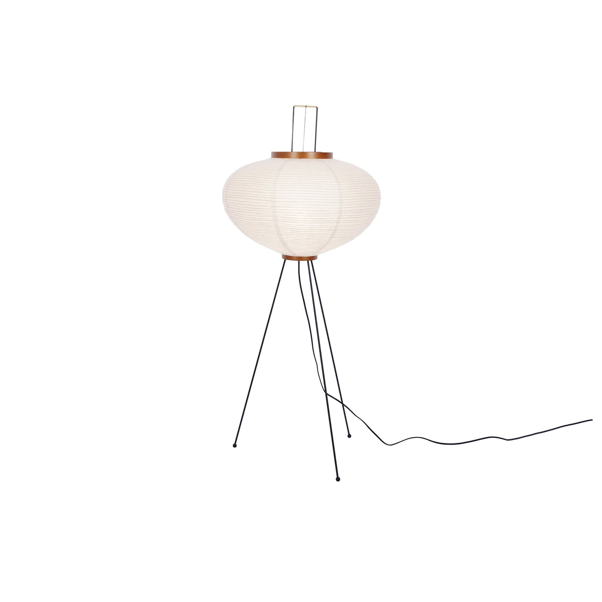 Akari 10A Rice Paper Floor Lamp, Japanese style, suitable for study, bedroom, and living spaces
