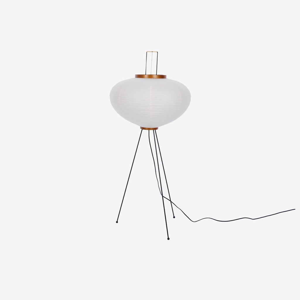 Akari 10A Rice Paper Floor Lamp, Japanese style, suitable for study, bedroom, and living spaces