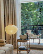 Akari 10A Rice Paper Floor Lamp, Japanese style, suitable for study, bedroom, and living spaces