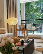 Akari 10A Rice Paper Floor Lamp, Japanese style, suitable for study, bedroom, and living spaces