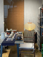 Akari 10A Rice Paper Floor Lamp, Japanese style, suitable for study, bedroom, and living spaces