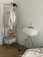 Akari 10A Rice Paper Floor Lamp, Japanese style, suitable for study, bedroom, and living spaces