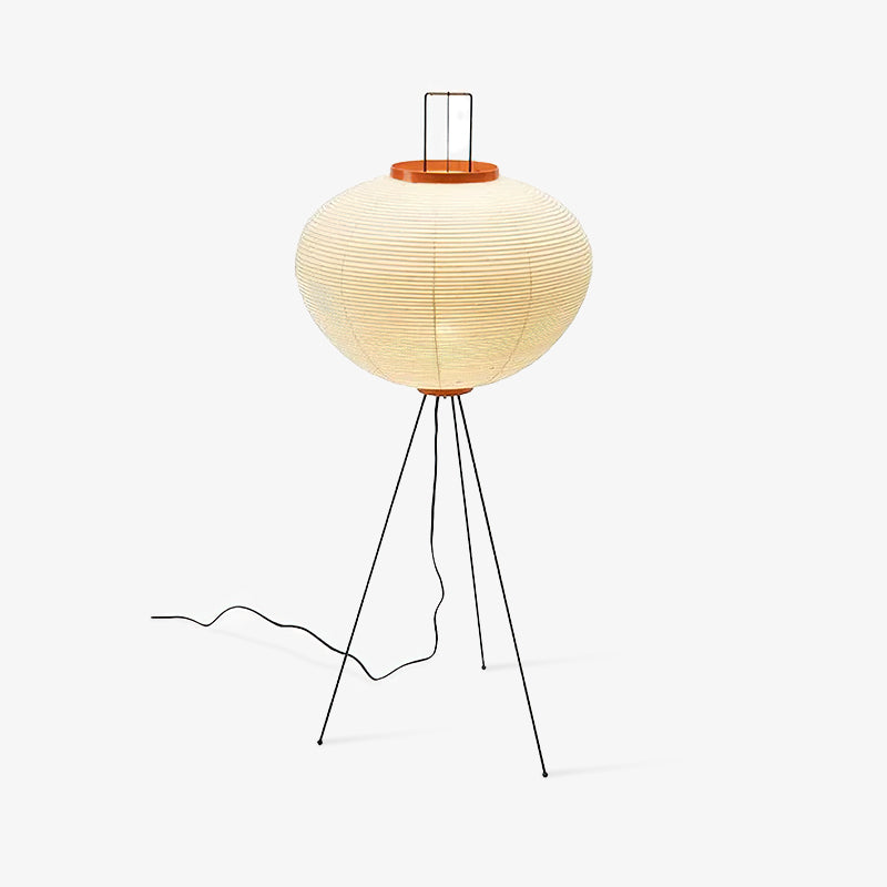 Akari 10A Rice Paper Floor Lamp, Japanese style, suitable for study, bedroom, and living spaces